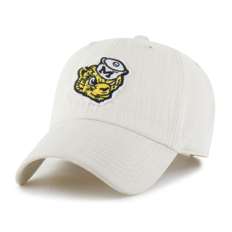 MICHIGAN WOLVERINES VINTAGE SLUB TWILL '47 CLEAN UP