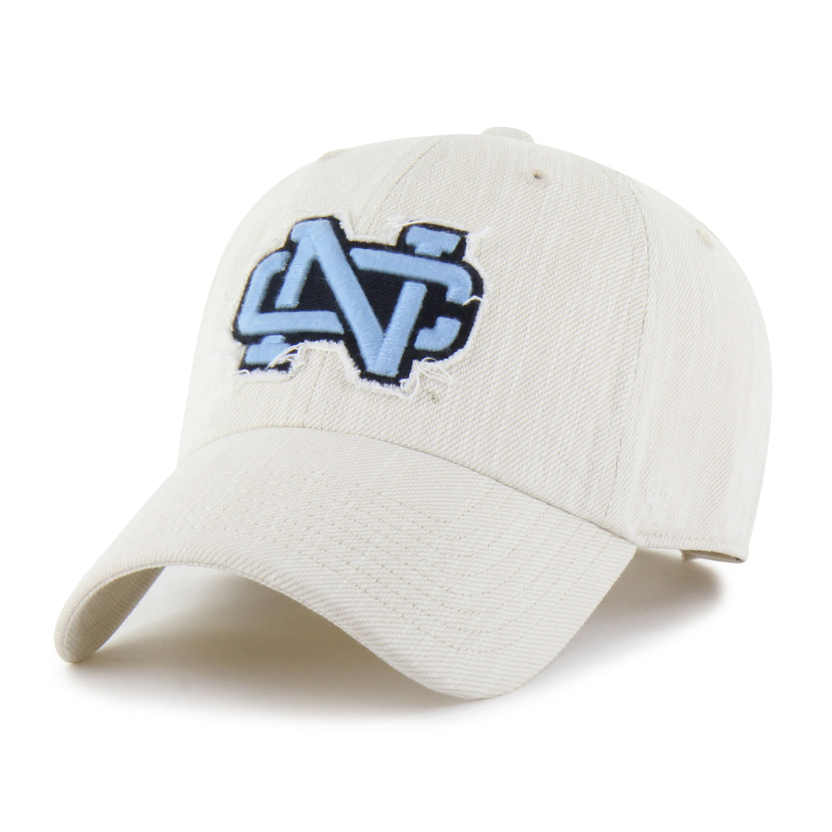 NORTH CAROLINA TAR HEELS UNC VINATGE SLUB TWILL '47 CLEAN UP