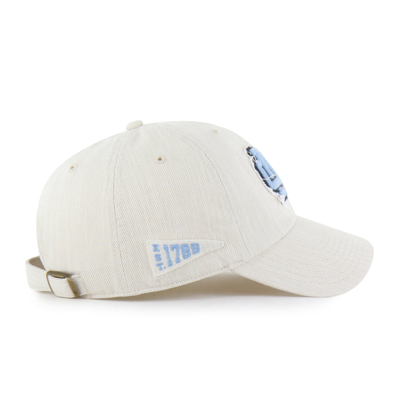NORTH CAROLINA TAR HEELS UNC VINATGE SLUB TWILL '47 CLEAN UP