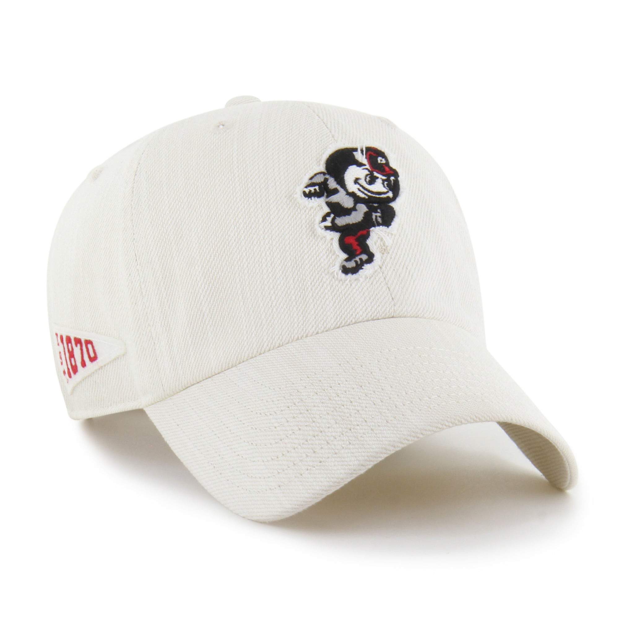 OHIO STATE BUCKEYES VINTAGE SLUB TWILL '47 CLEAN UP
