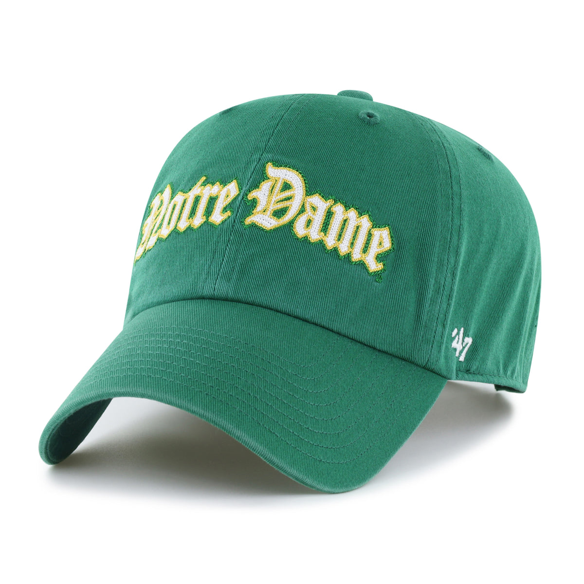 NOTRE DAME FIGHTING IRISH VINTAGE VARSITY HOUSE '47 CLEAN UP