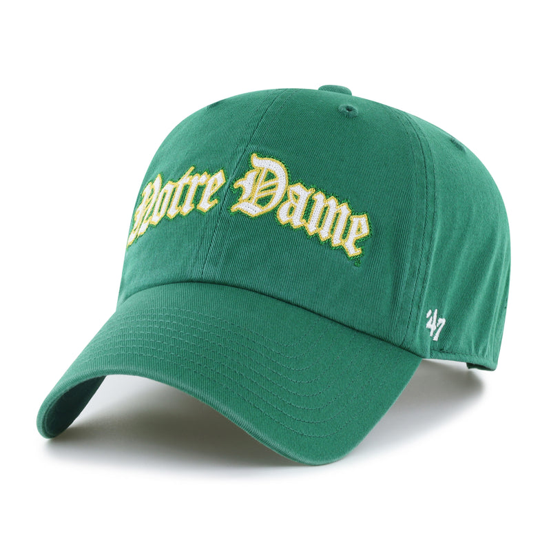 NOTRE DAME FIGHTING IRISH VINTAGE VARSITY HOUSE '47 CLEAN UP