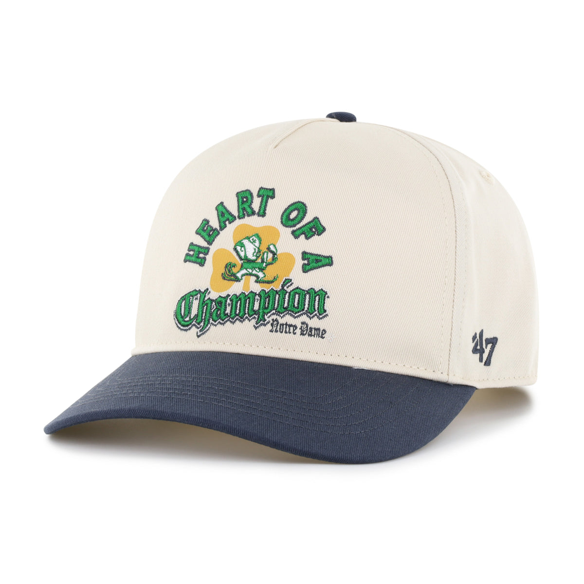 NOTRE DAME FIGHTING IRISH VINTAGE VARSITY HOUSE '47 HITCH