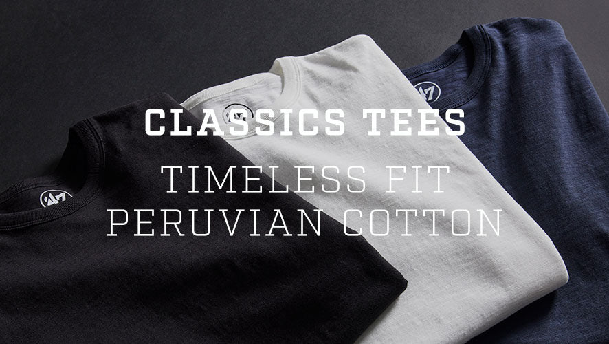Classics Tees Timeless Fit Peruvian Cotton