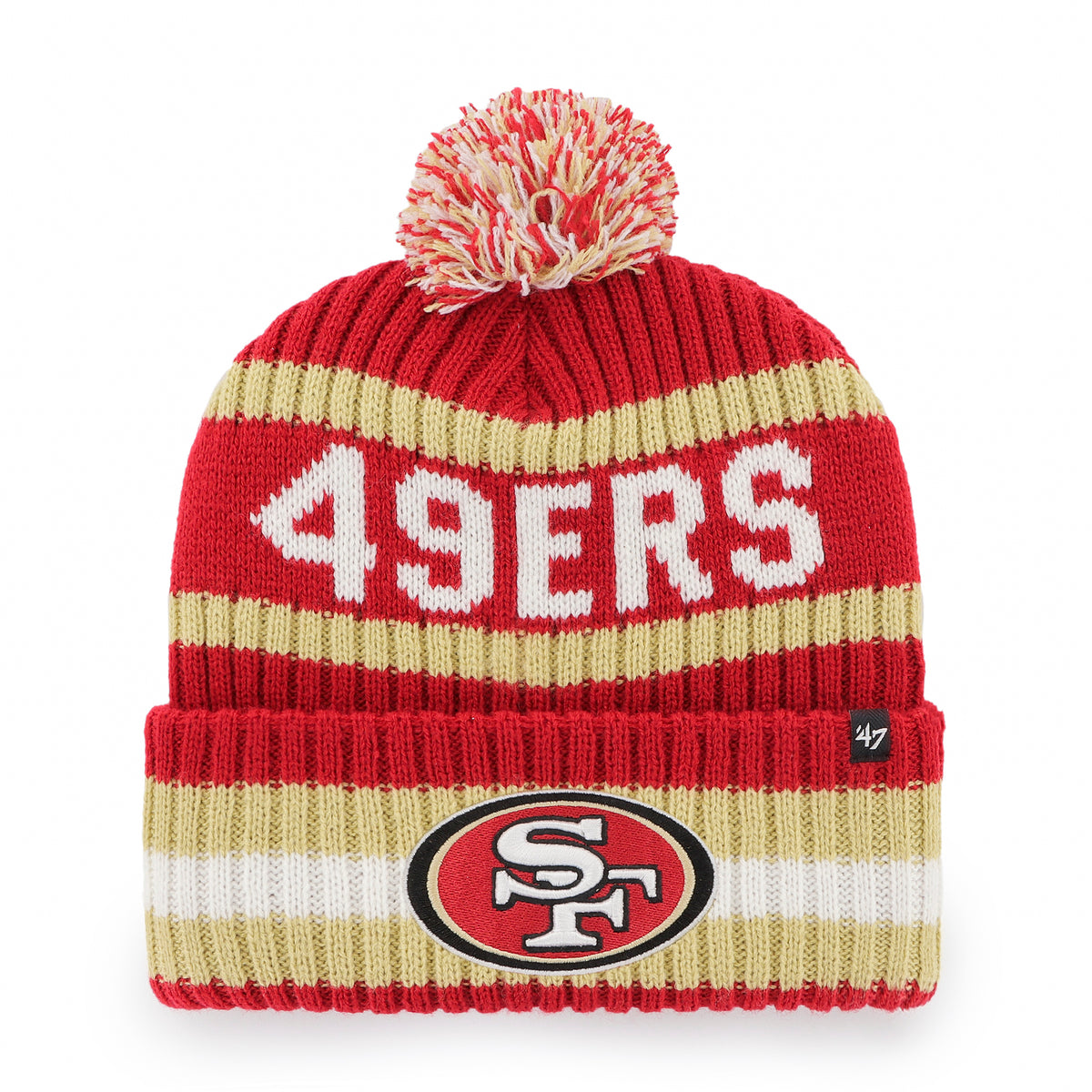 SAN FRANCISCO 49ERS BERING '47 CUFF KNIT