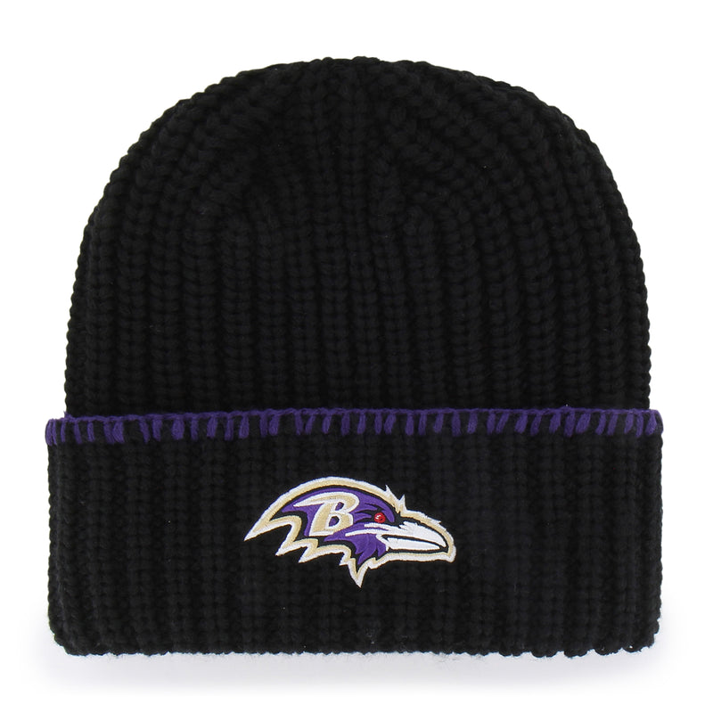 BALTIMORE RAVENS BLANKET STITCH '47 WOMEN'S CUFF KNIT