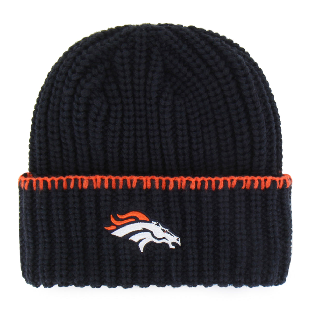 DENVER BRONCOS  BLANKET STITCH '47 WOMEN'S CUFF KNIT