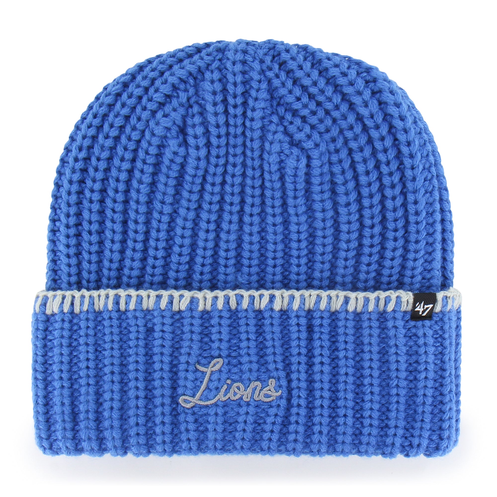 DETROIT LIONS BLANKET STITCH '47 WOMEN'S CUFF KNIT