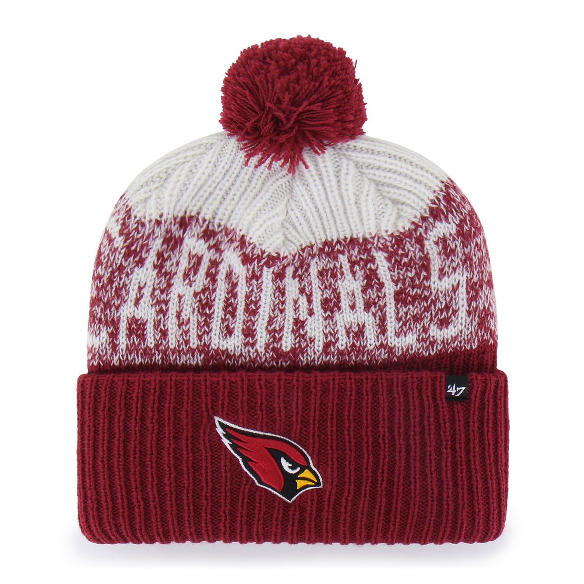 Arizona Cardinals Bone Chill '47 Cuff Knit