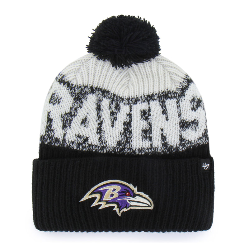 Baltimore Ravens Bone Chill '47 Cuff Knit