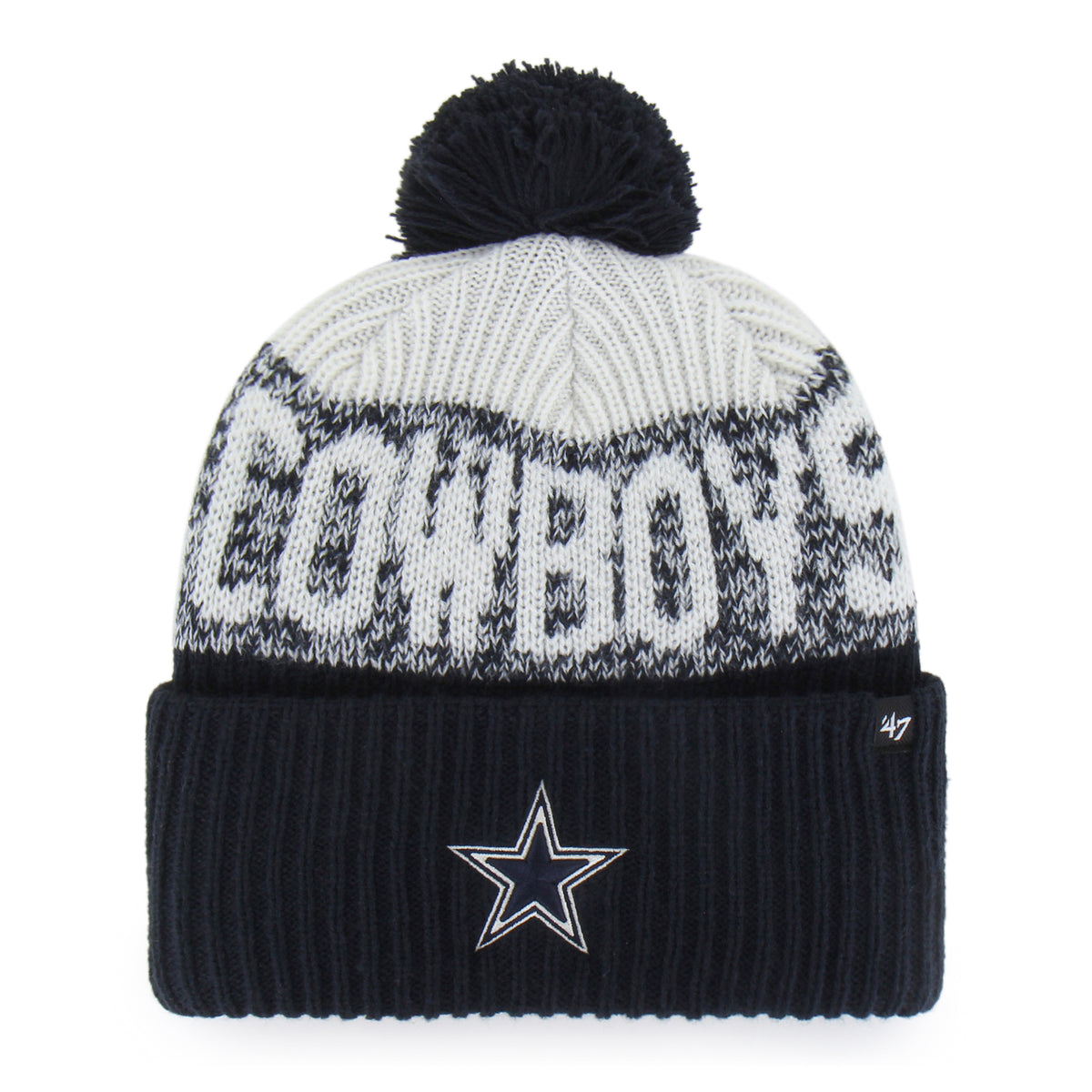 Dallas Cowboys Bone Chill '47 Cuff Knit