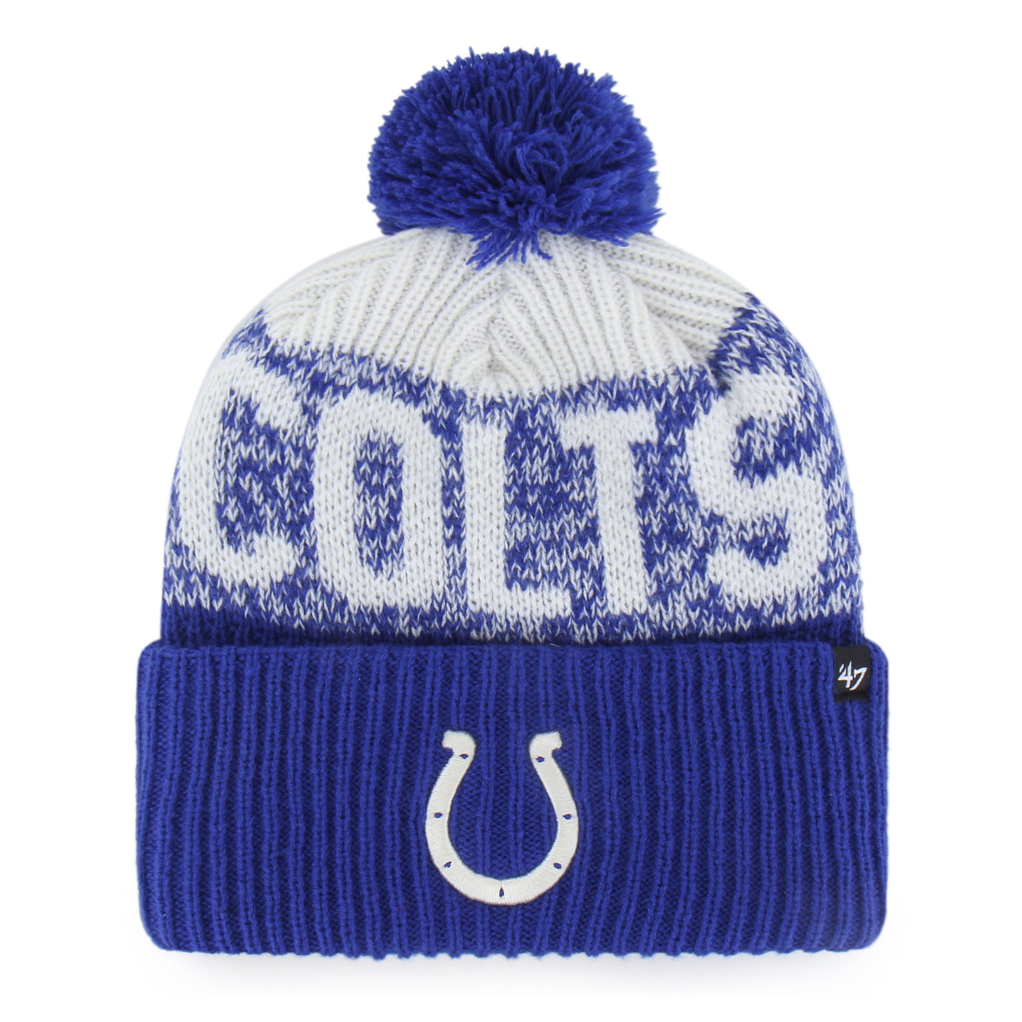 Indianapolis Colts Bone Chill '47 Cuff Knit