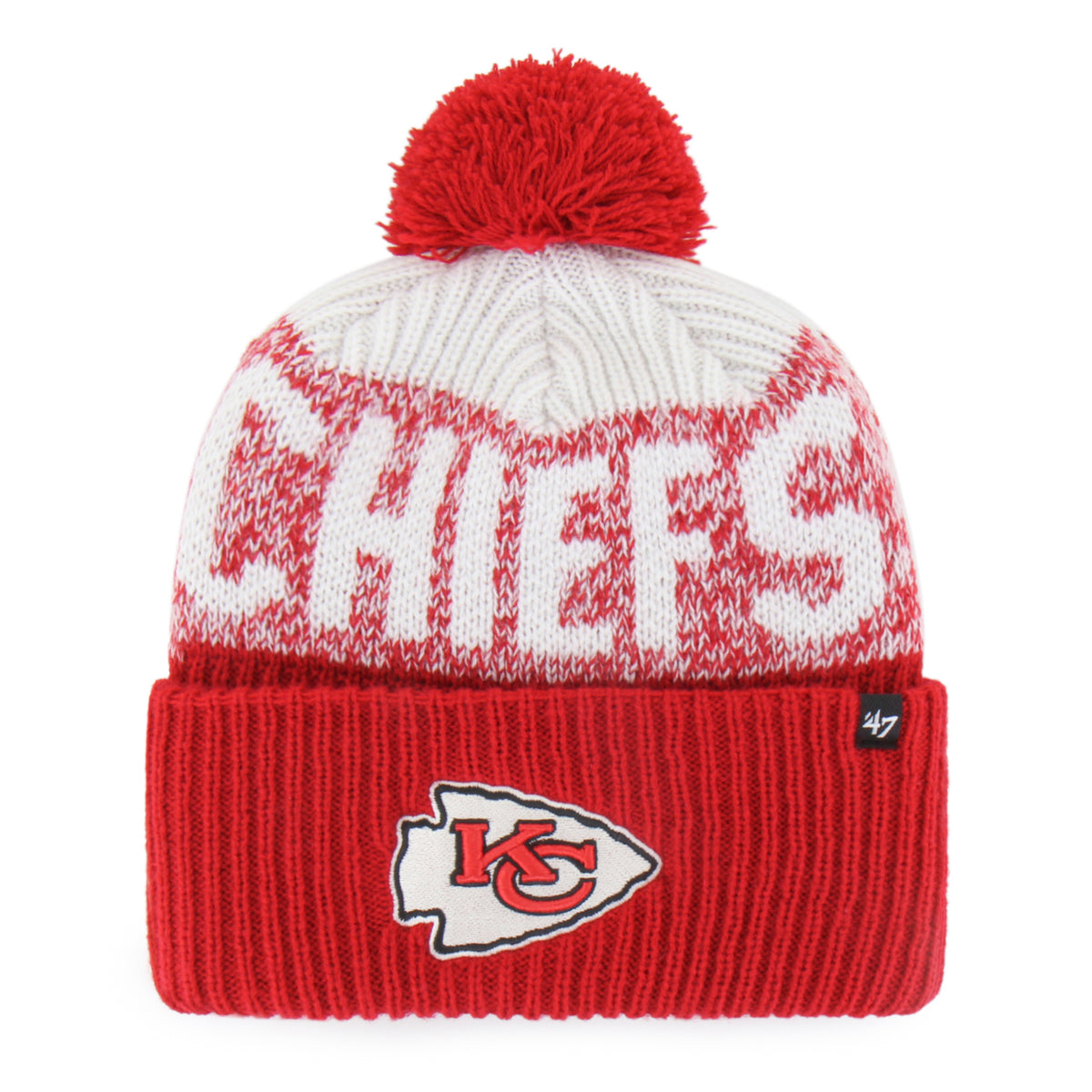 Kansas City Chiefs Bone Chill '47 Cuff Knit