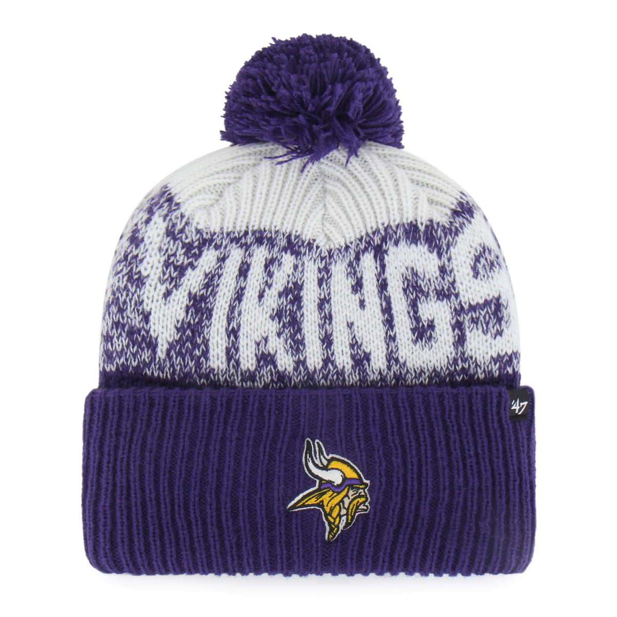Minnesota Vikings Bone Chill '47 Cuff Knit