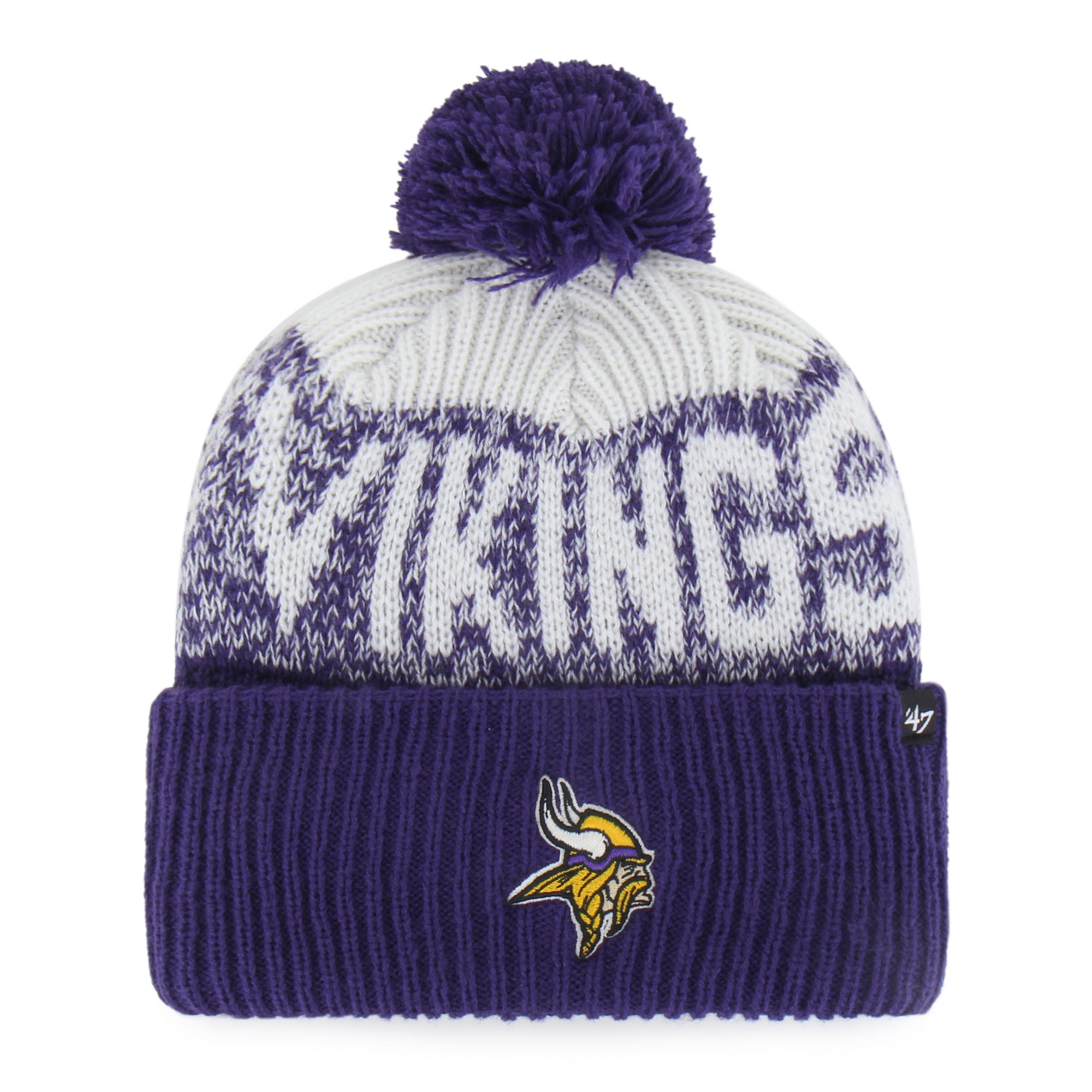 Minnesota Vikings Bone Chill '47 Cuff Knit