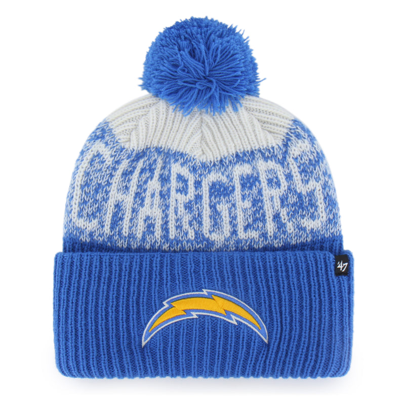 Los Angeles Chargers Bone Chill '47 Cuff Knit