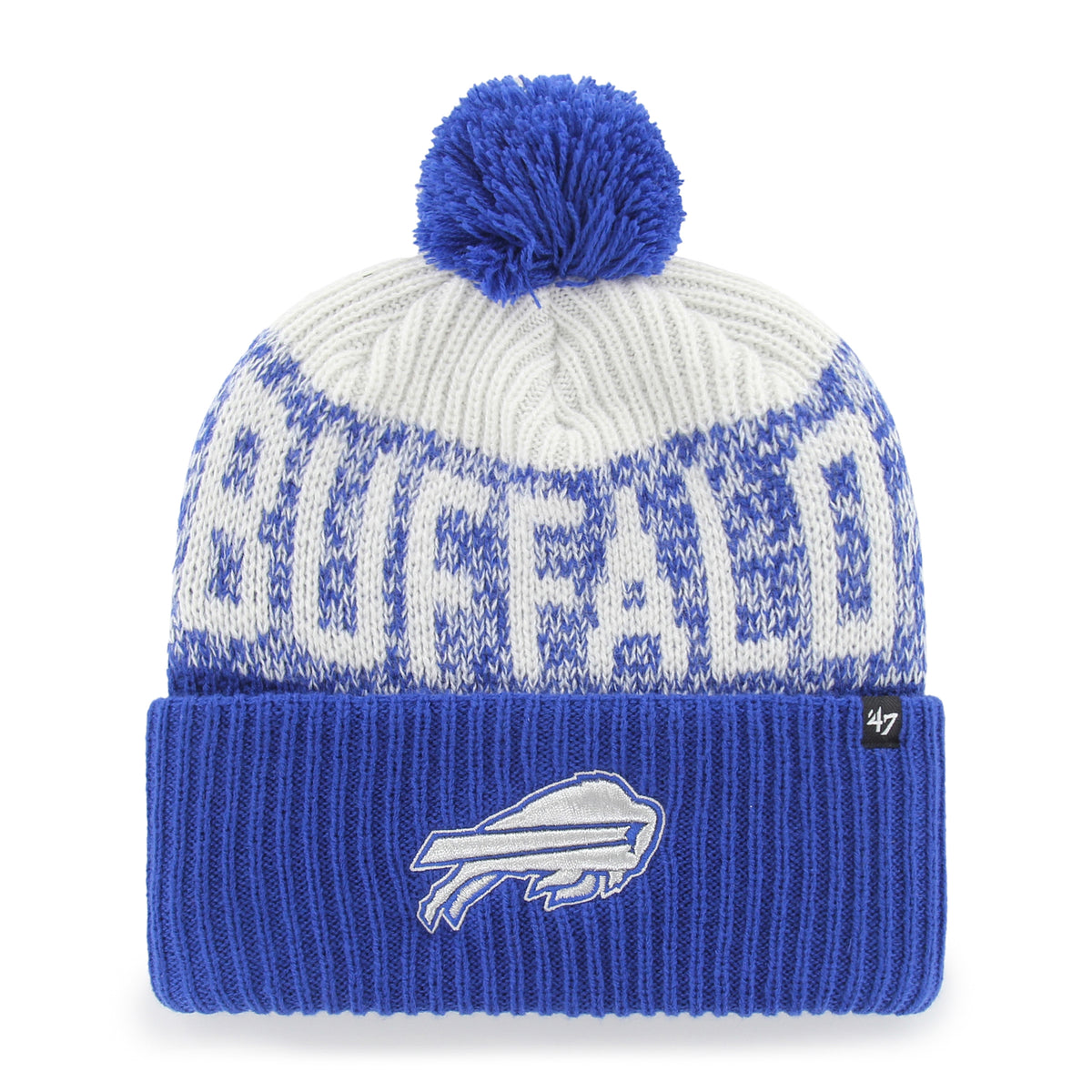 BUFFALO BILLS RIVALRY BONE CHILL '47 CUFF KNIT