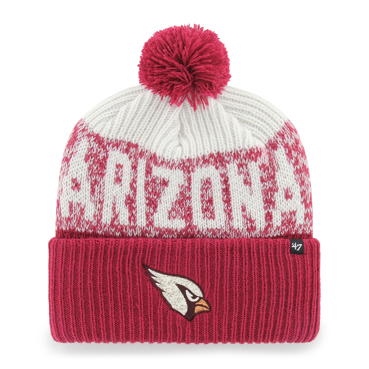 ARIZONA CARDINALS RIVALRY BONE CHILL '47 CUFF KNIT
