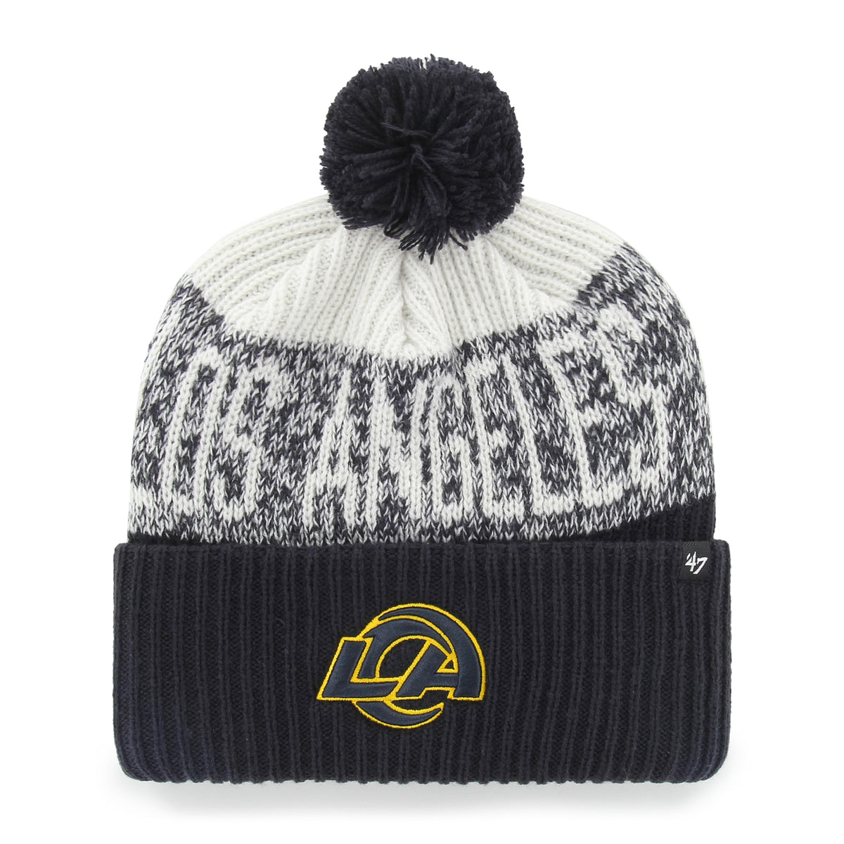 LOS ANGELES RAMS RIVALRY BONE CHILL '47 CUFF KNIT