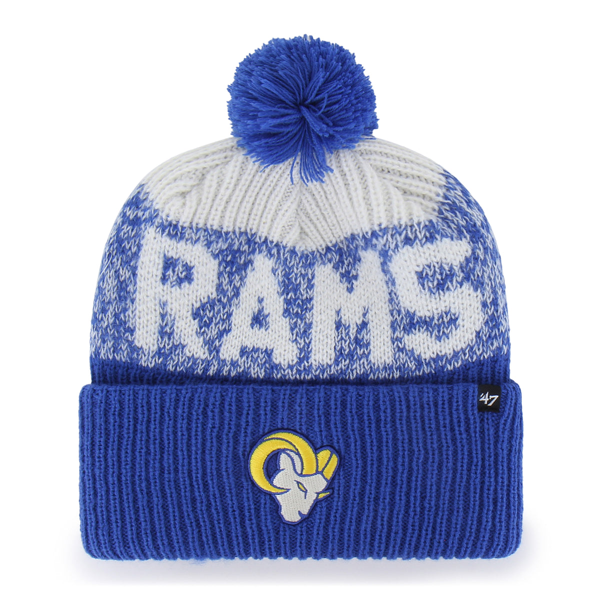 Los Angeles Rams Bone Chill '47 Cuff Knit
