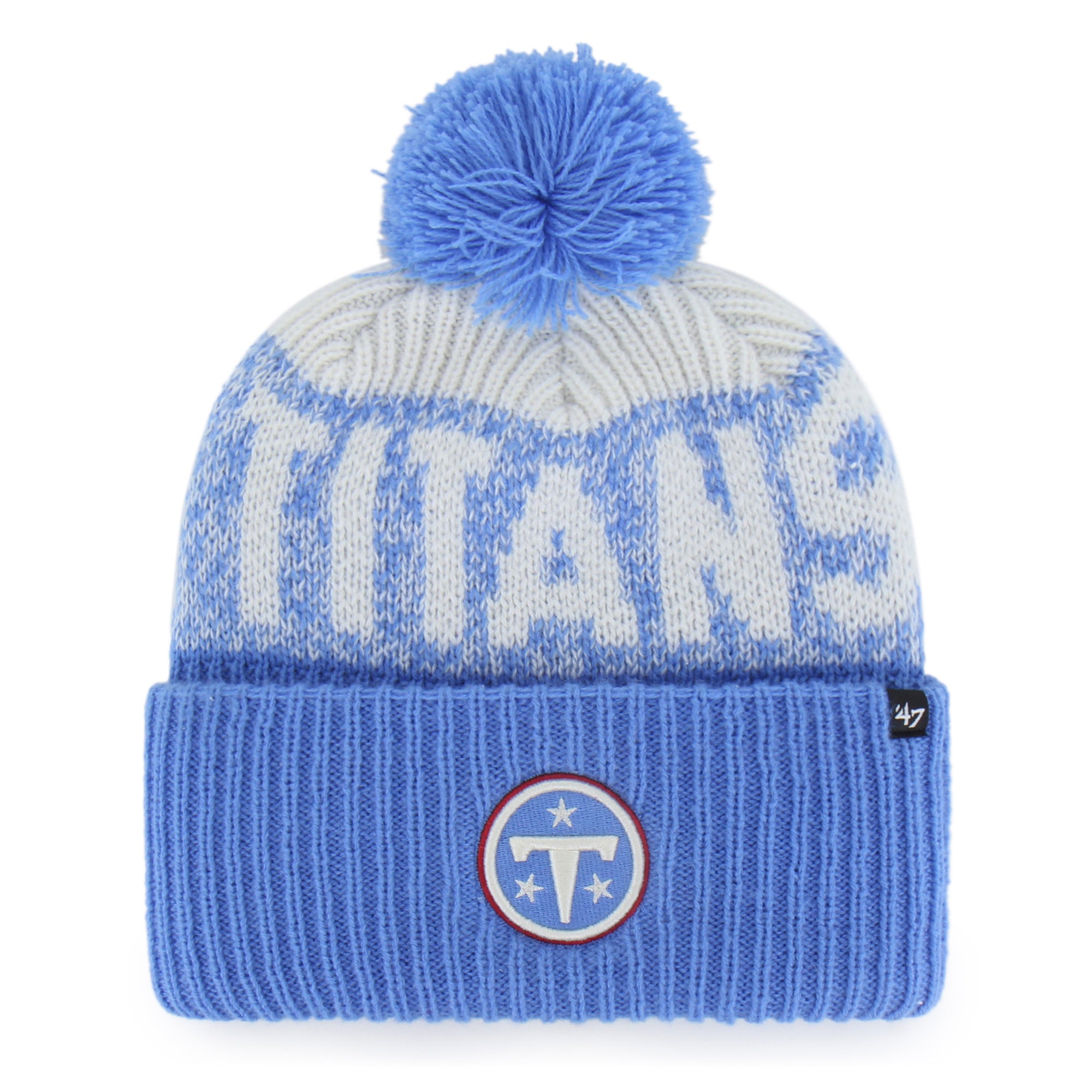 Tennessee Titans Bone Chill '47 Cuff Knit