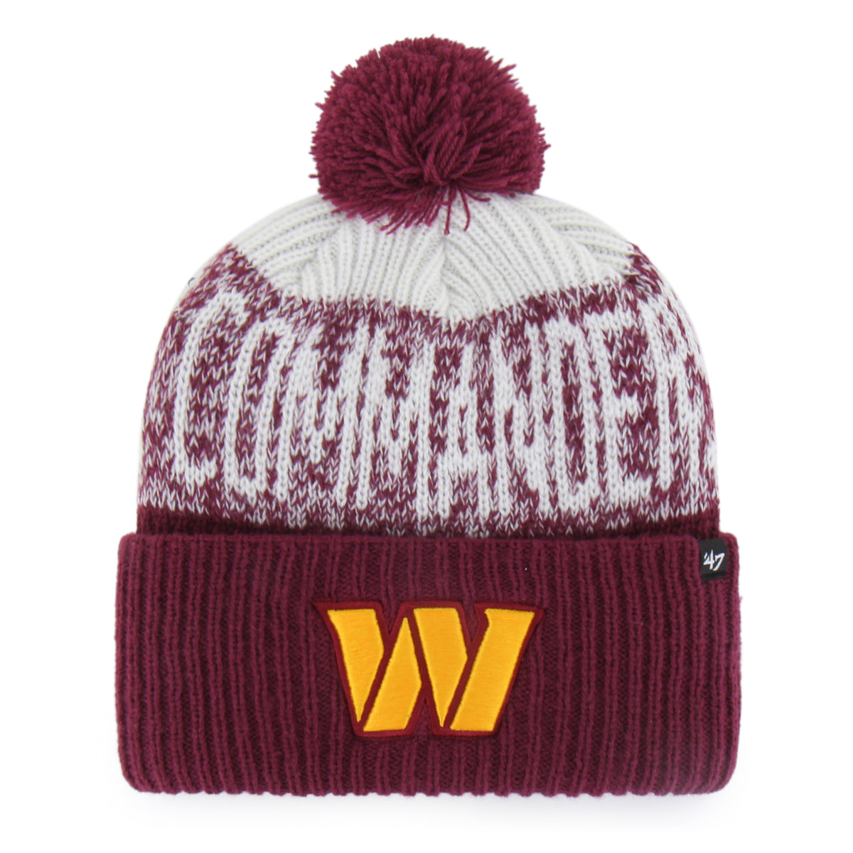 Washington Commanders Bone Chill '47 Cuff Knit