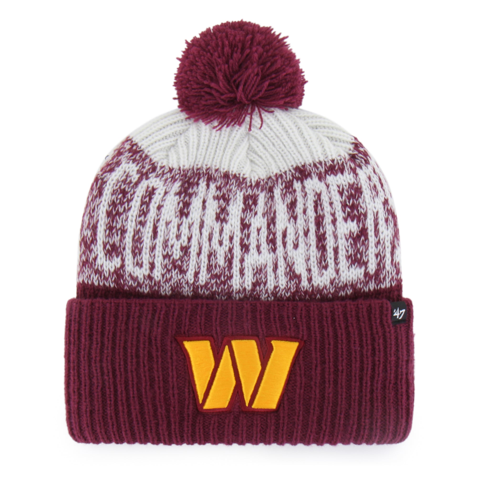 Washington Commanders Bone Chill '47 Cuff Knit
