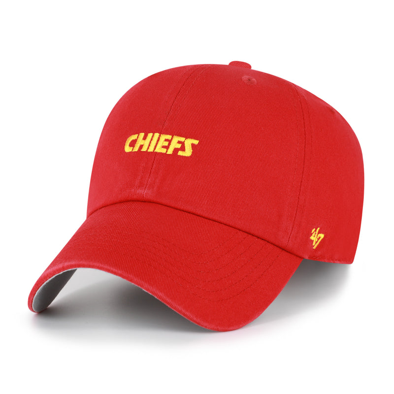 KANSAS CITY CHIEFS BASE RUNNER SCRIPT '47 WOMEN'S CLEAN UP