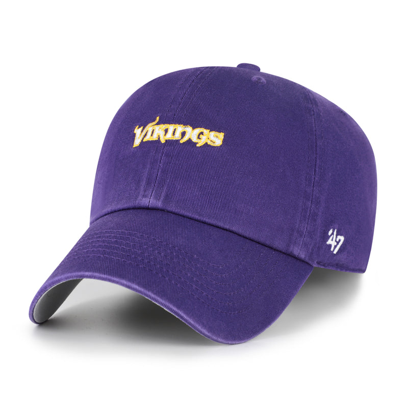 MINNESOTA VIKINGS BASE RUNNER SCRIPT '47 WOMEN'S CLEAN UP