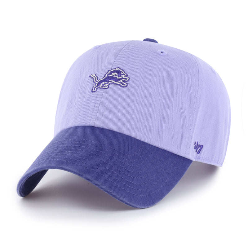 DETROIT LIONS BASE RUNNER SCRIPT TWO TONE '47 CLEAN UP