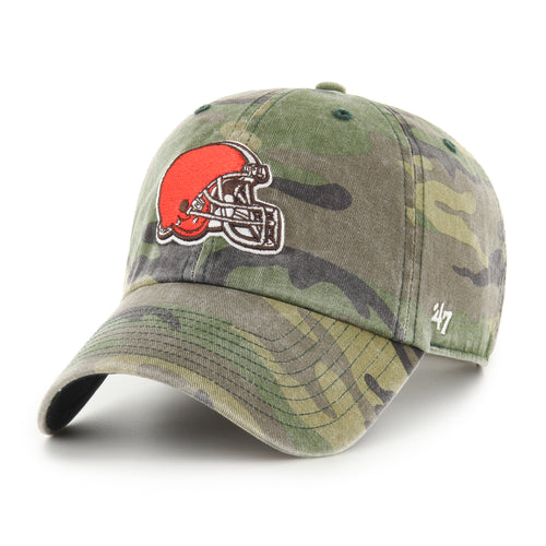CLEVELAND BROWNS CAMO '47 CLEAN UP