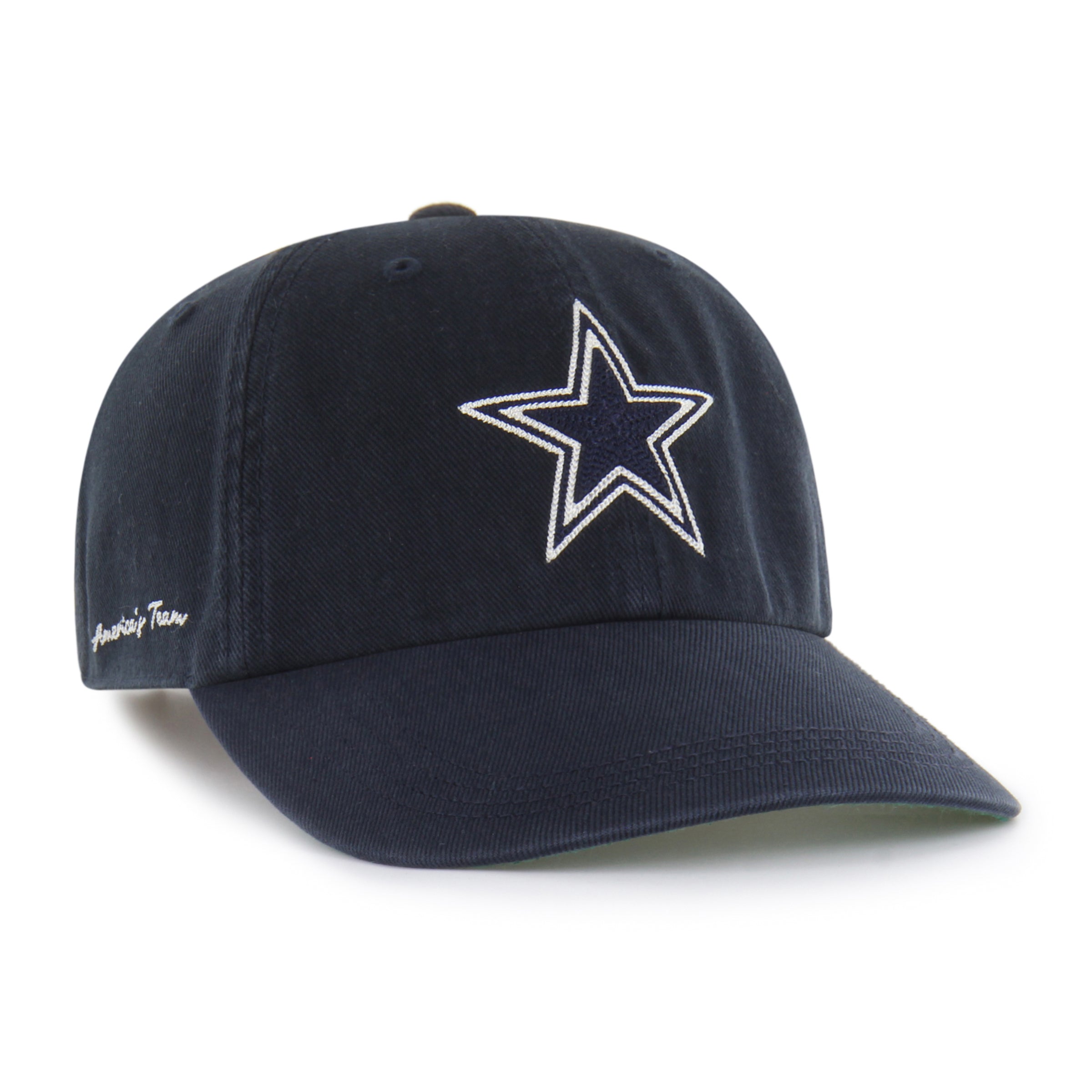 NEW YORK YANKEES CHAIN SIDE STITCH '47 CLEAN UP LONG VISOR