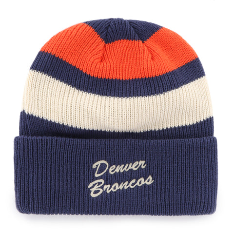 DENVER BRONCOS CLUBHOUSE JENNINGS '47 CUFF KNIT