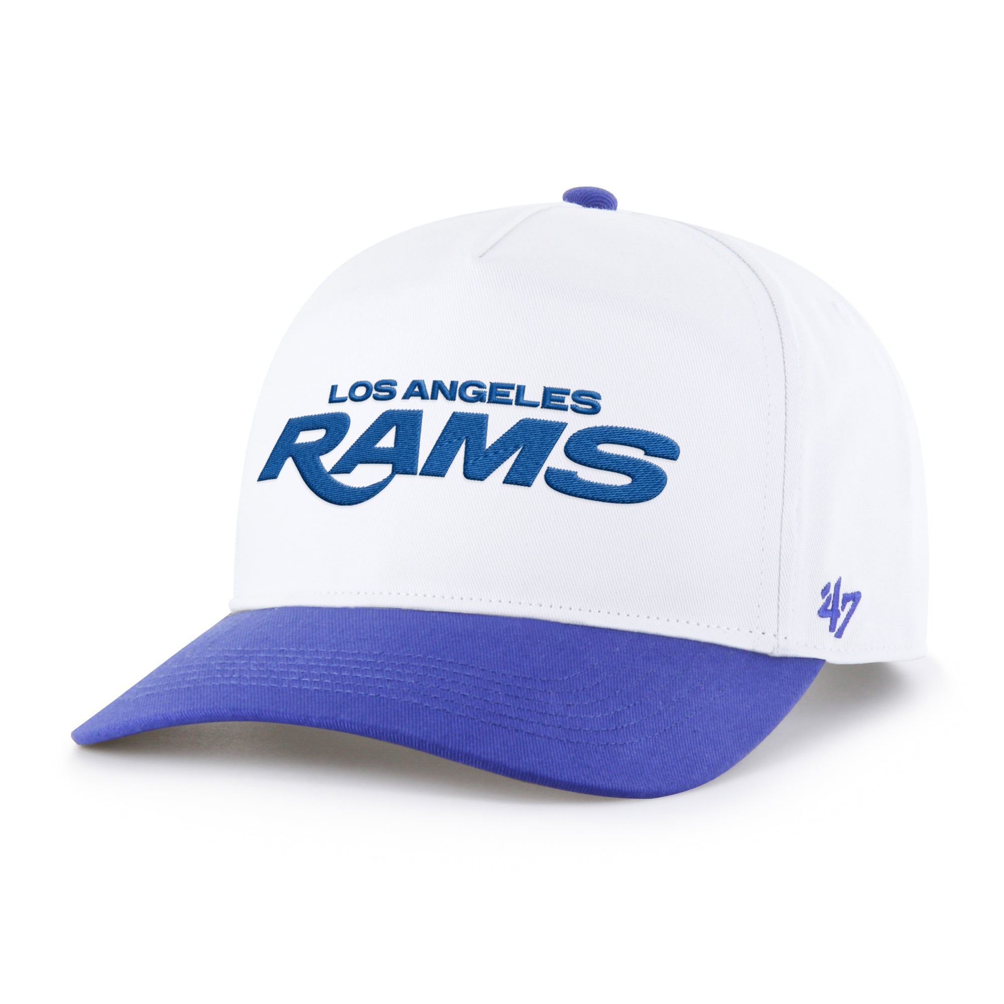 LOS ANGELES RAMS DOUBLE HEADER SCRIPT SHOT '47 HITCH RF RELAXED FIT
