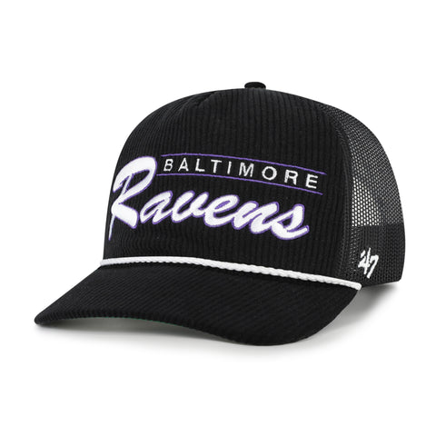BALTIMORE RAVENS DOUBLE HEADER MESH '47 HITCH RF RELAXED FIT