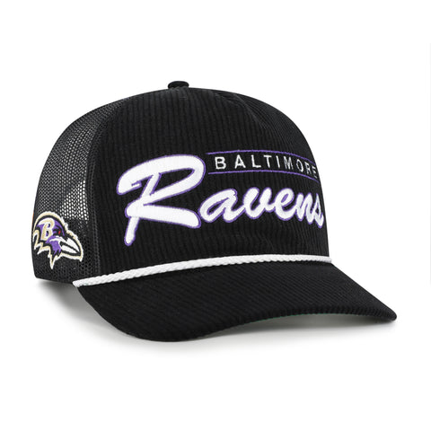 BALTIMORE RAVENS DOUBLE HEADER MESH '47 HITCH RF RELAXED FIT