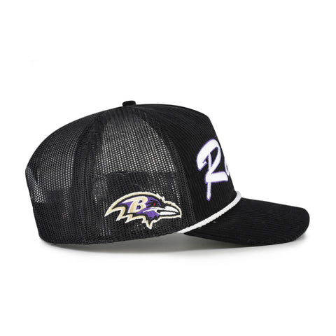 BALTIMORE RAVENS DOUBLE HEADER MESH '47 HITCH RF RELAXED FIT