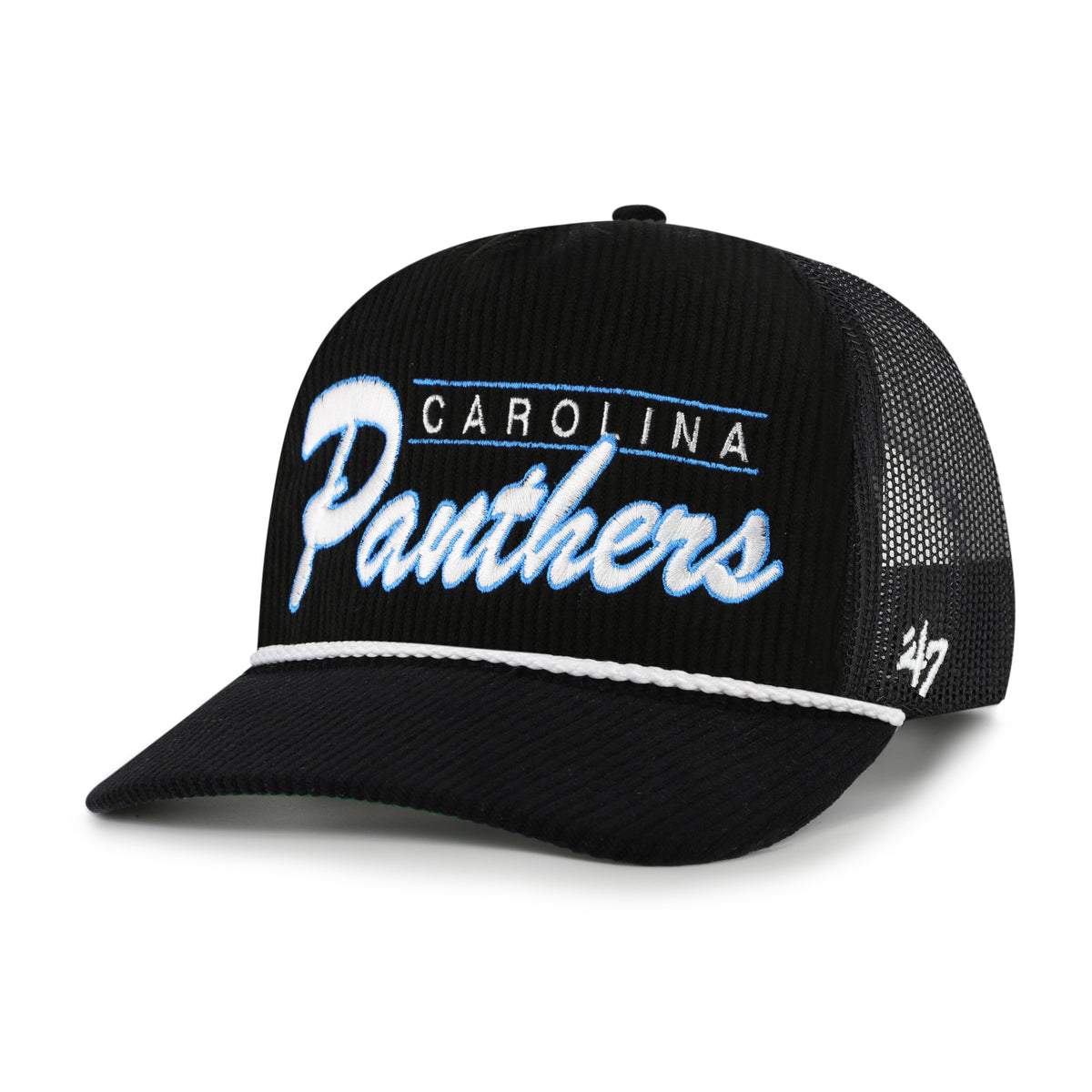CAROLINA PANTHERS DOUBLE HEADER MESH '47 HITCH RF RELAXED FIT