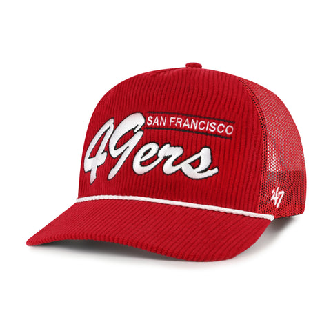 SAN FRANCISCO 49ERS DOUBLE HEADER MESH '47 HITCH RF RELAXED FIT