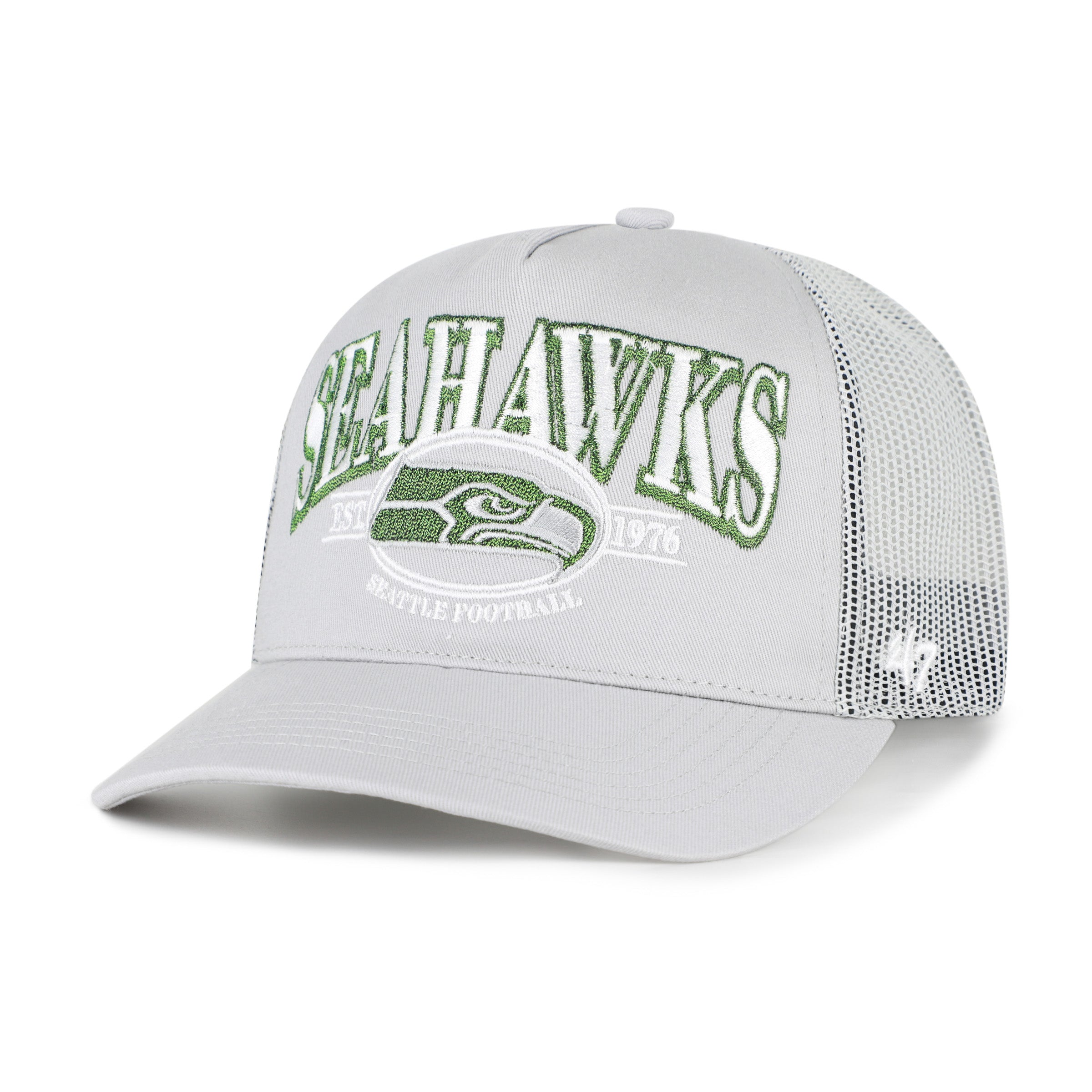 SEATTLE SEAHAWKS RIVALRIES DELUXIA '47 HITCH RF RELAXED FIT - Gray