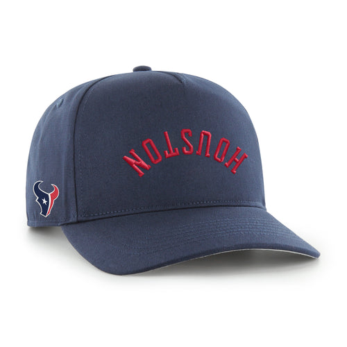 HOUSTON TEXANS WINDTHROW '47 RAVINE CROP TEE WOMENS