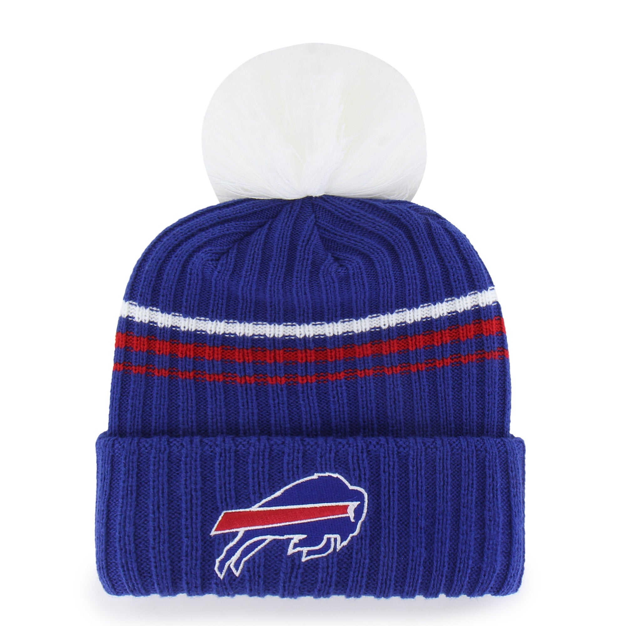 BUFFALO BILLS FUZZY SCRIPT '47 WOMEN'S CUFF KNIT