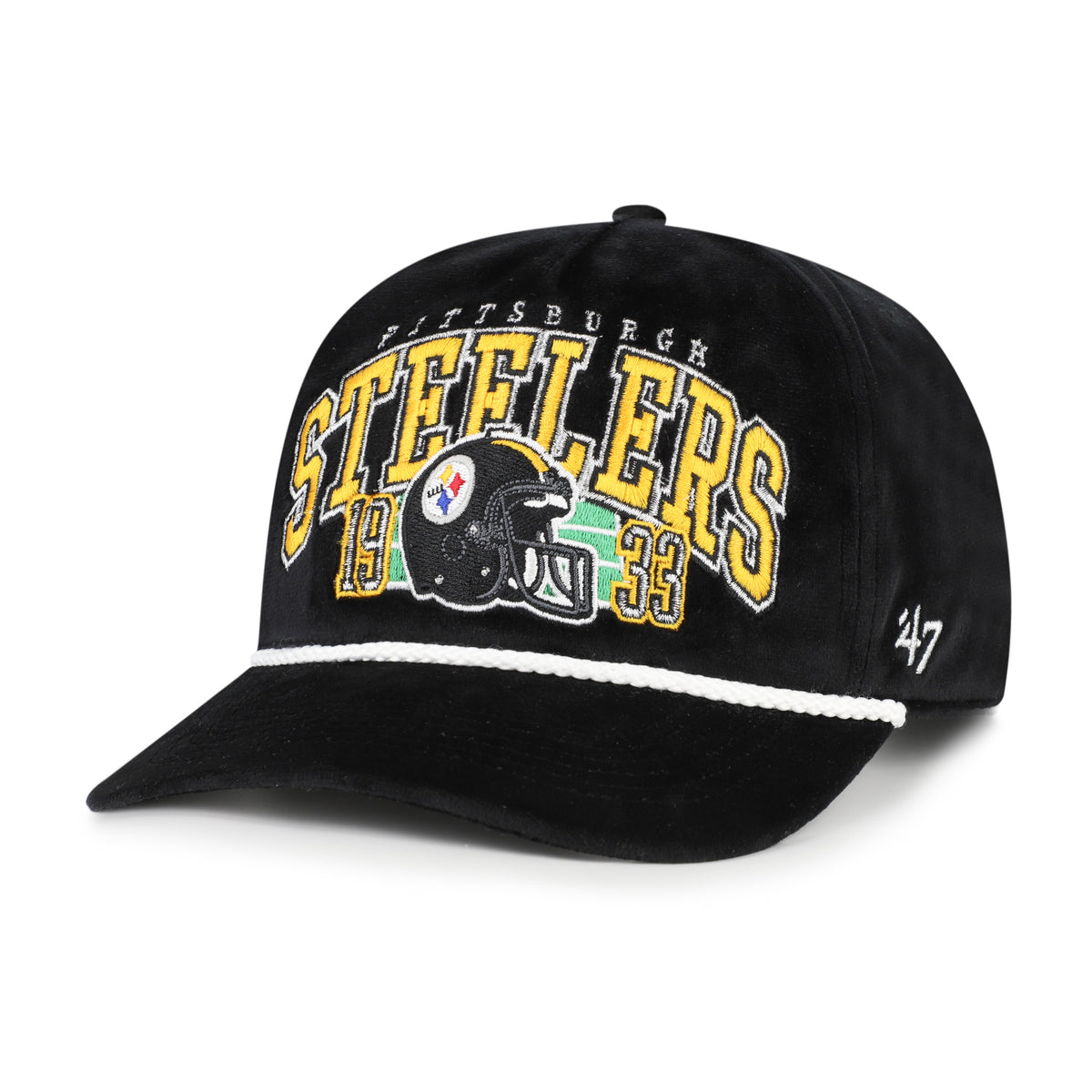 PITTSBURGH STEELERS GO BIG '47 HITCH RF RELAXED FIT WOMENS
