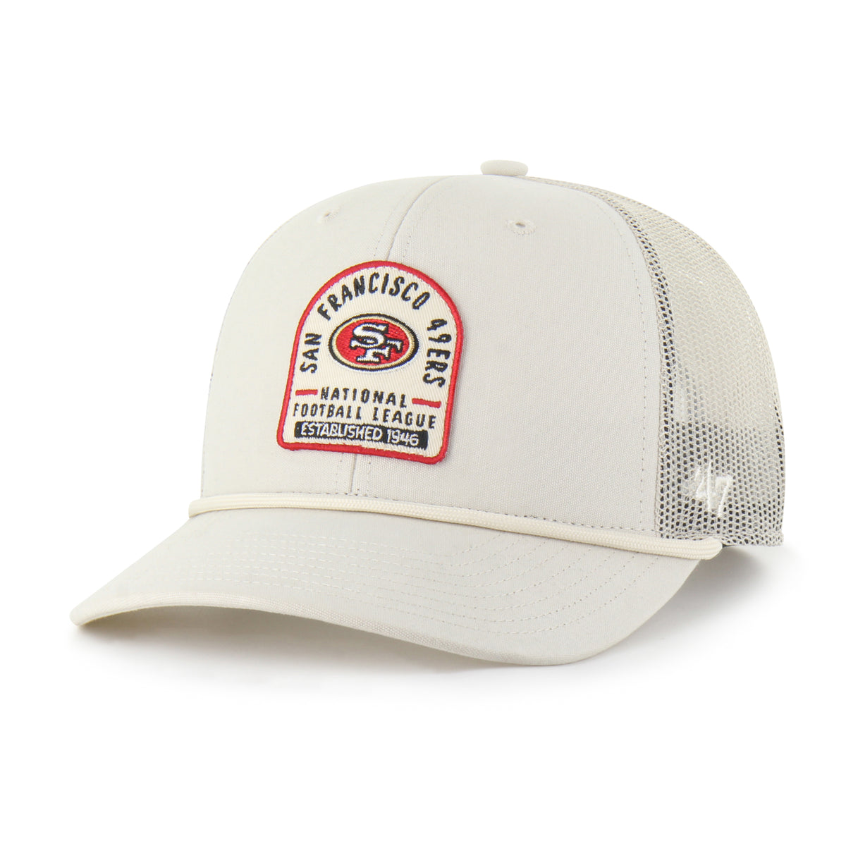 SAN FRANCISCO 49ERS GRAVESTONE STRAP '47 TRUCKER