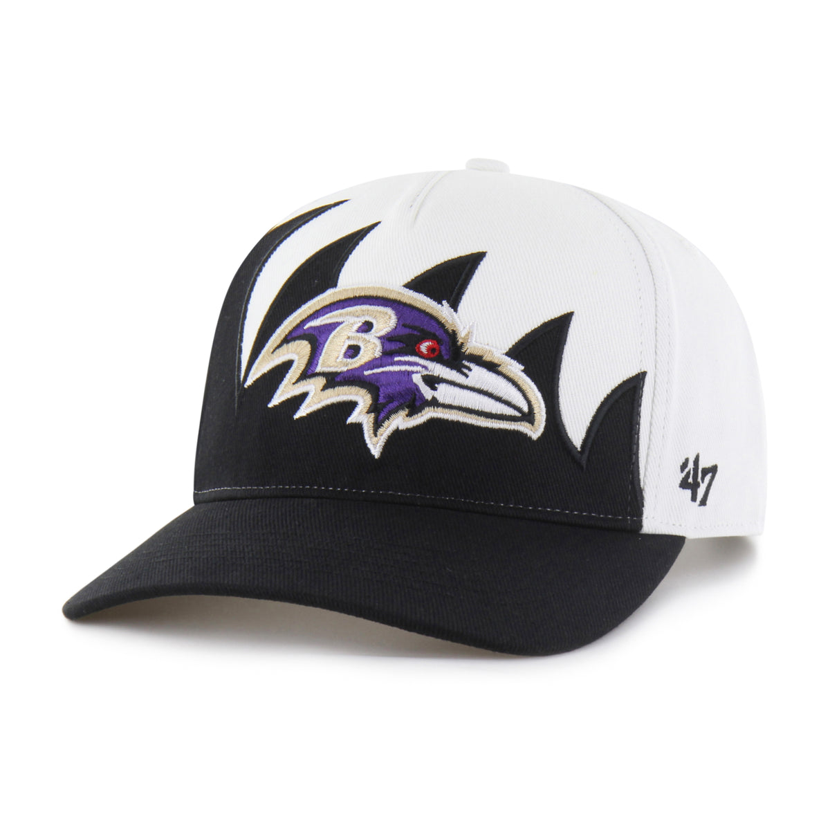BALTIMORE RAVENS JAGGED '47 HITCH RF RELAXED FIT