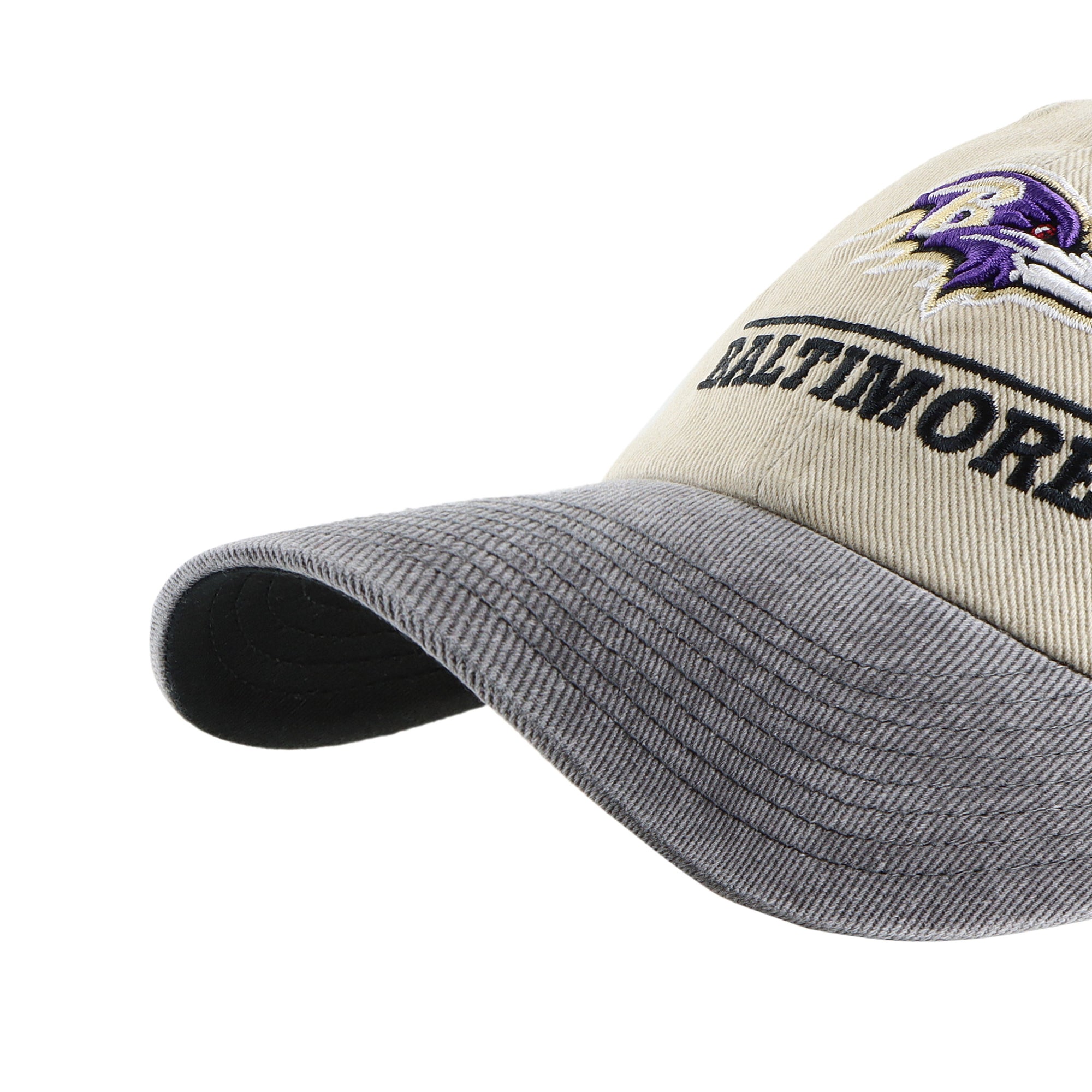 BALTIMORE RAVENS LOGO LINE TWO TONE '47 CLEAN UP