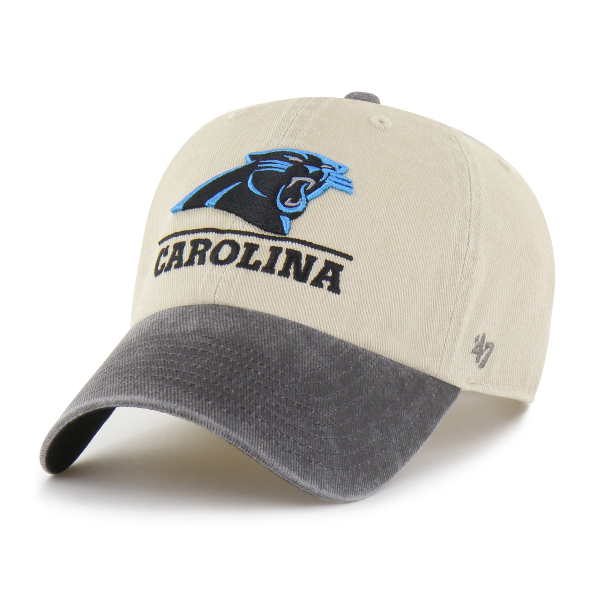 CAROLINA PANTHERS LOGO LINE TWO TONE '47 CLEAN UP