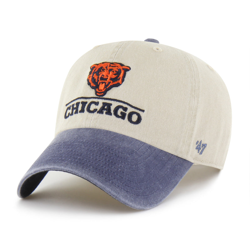 CHICAGO BEARS LOGO LINE TWO TONE '47 CLEAN UP