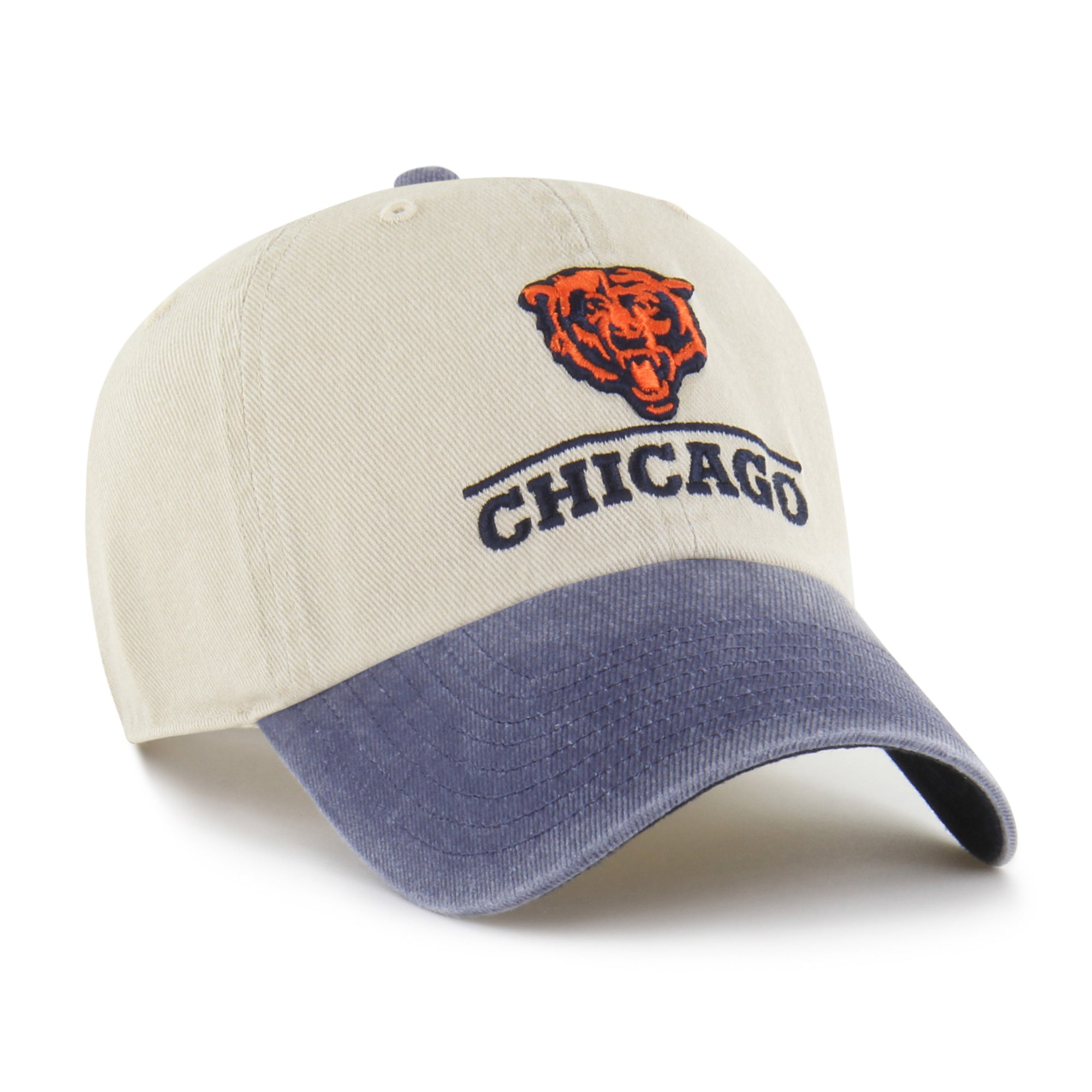 CHICAGO BEARS LOGO LINE TWO TONE '47 CLEAN UP