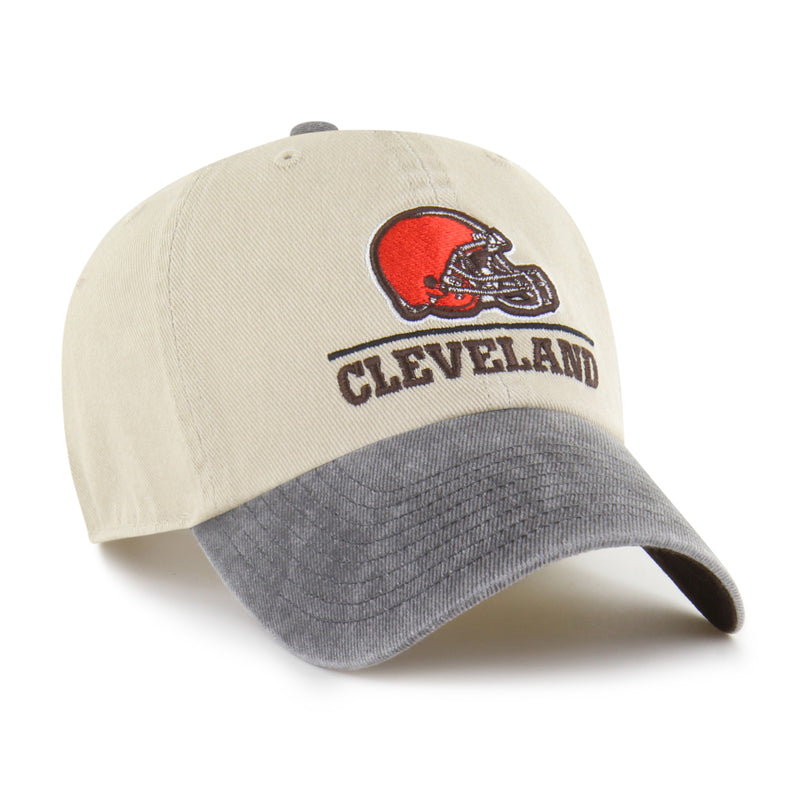 CLEVELAND BROWNS LOGO LINE TWO TONE '47 CLEAN UP